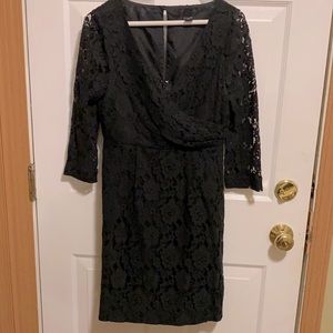 Stunning J Crew black lace dress